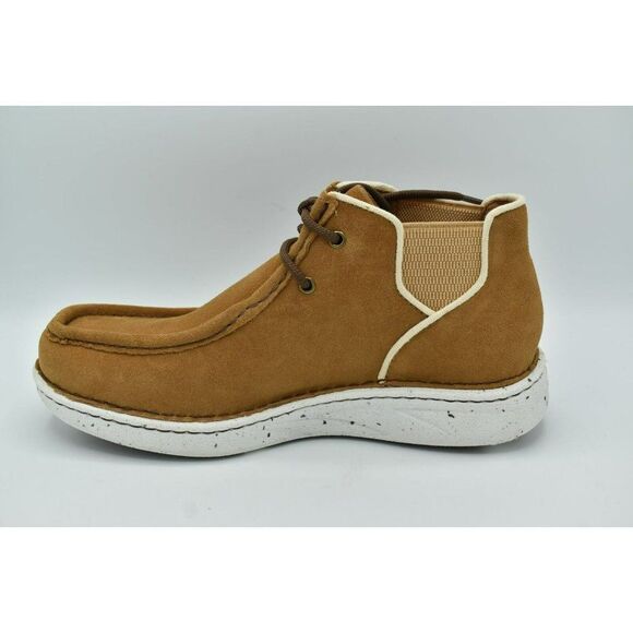 Justin Men Size 11 Hi-Call Moc Toe Water Repellent Suede Buckskin Chukka Boots main image 10